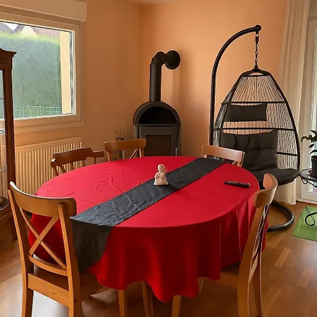 Cosy Entire House Near Basel & Mulhouse Airport - Vip Homes - Parking Hébergement de vacances *